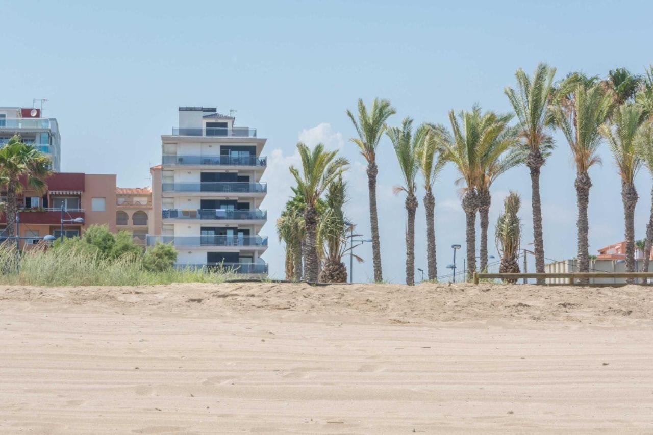 Ferienwohnung Atico Aqua Peniscola, 1ª Linea De Playa, Parking Y Piscina Exterior foto