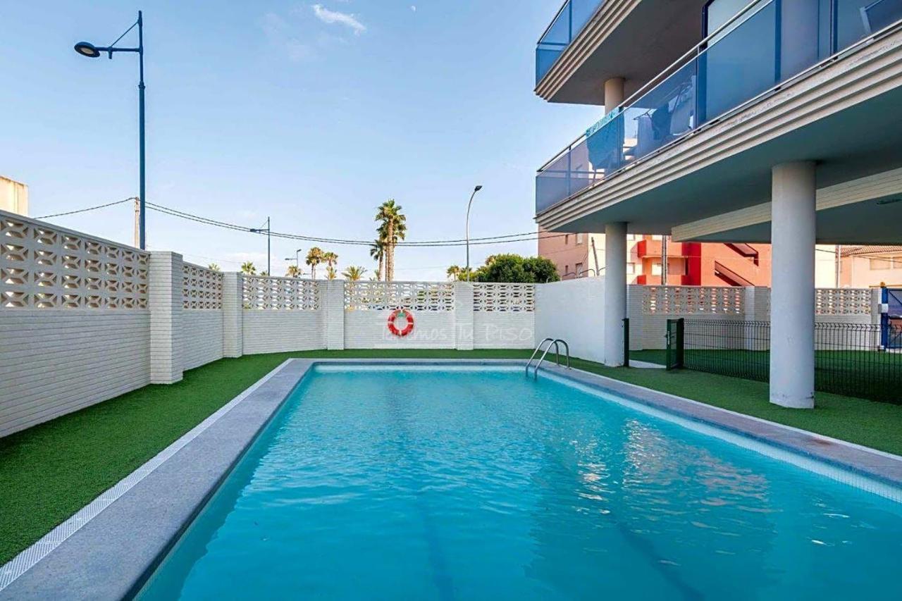 Ferienwohnung Atico Aqua Peniscola, 1ª Linea De Playa, Parking Y Piscina Exterior foto
