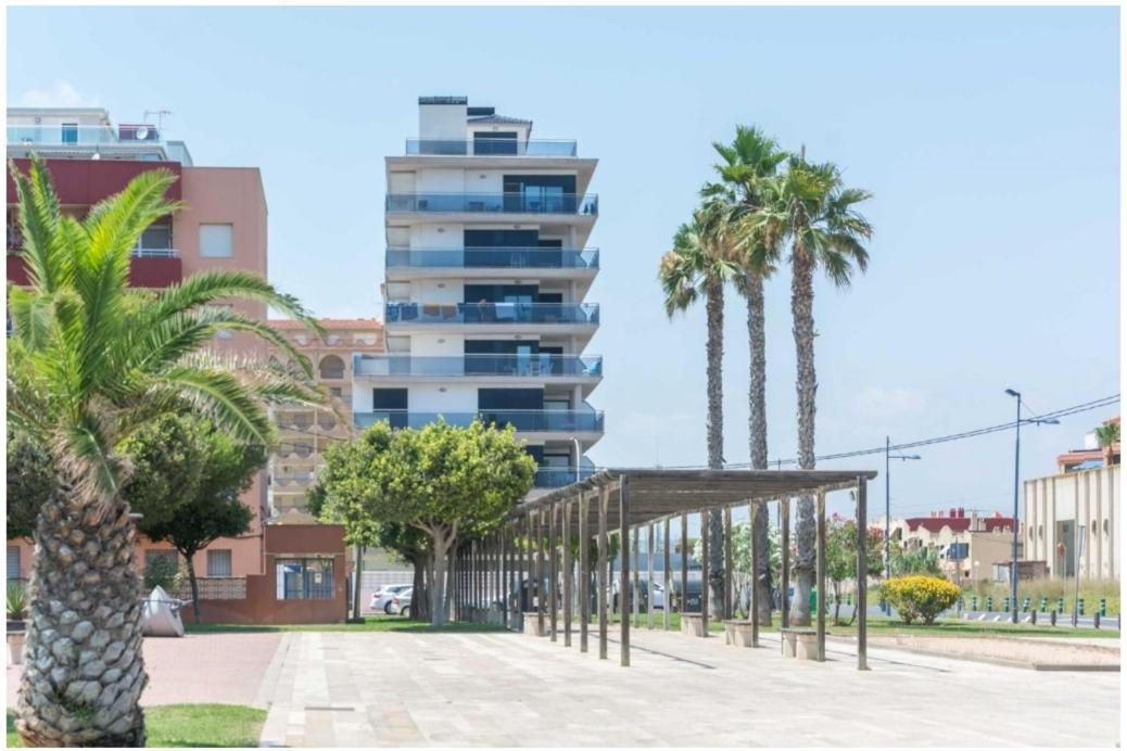 Ferienwohnung Atico Aqua Peniscola, 1ª Linea De Playa, Parking Y Piscina Exterior foto