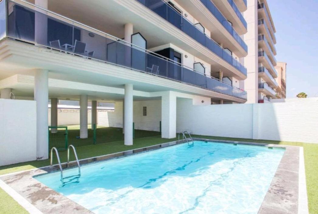 Ferienwohnung Atico Aqua Peniscola, 1ª Linea De Playa, Parking Y Piscina Exterior foto