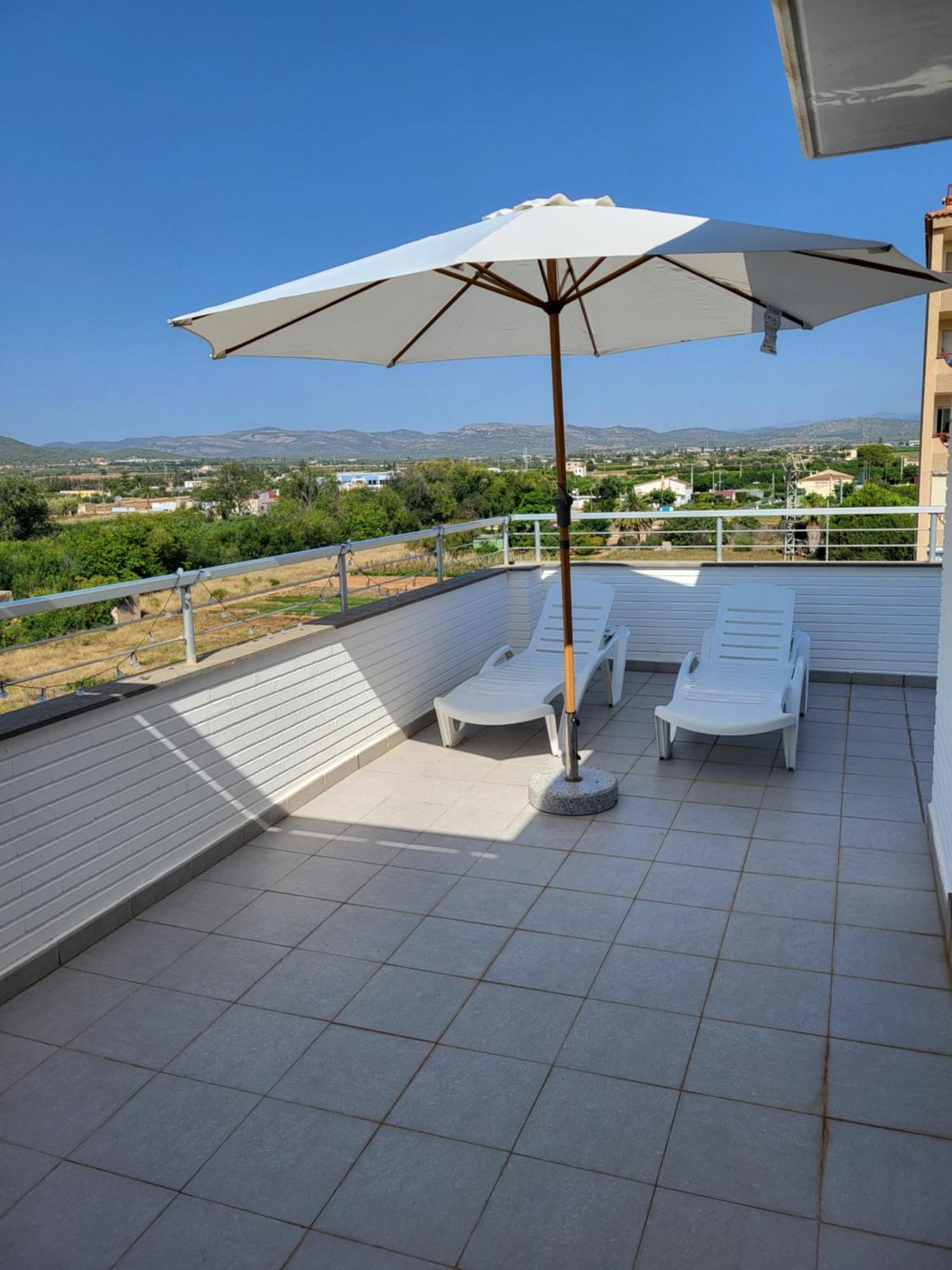 Ferienwohnung Atico Aqua Peniscola, 1ª Linea De Playa, Parking Y Piscina Exterior foto